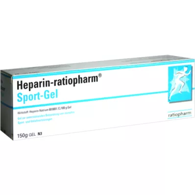 HEPARIN-RATIOPHARM Športni gel, 150 g