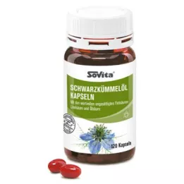 SOVITA Kapsule z oljem črne kumine, 120 kapsul