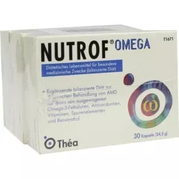 NUTROF Omega kapsule, 3X30 kosov