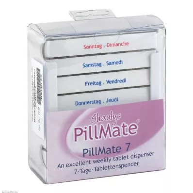 MEDIKAMENTENDISPENSER Pillmate 7, 1 kos MEDIKAMENTENDISPENSER Pillmate 7, 1 kos