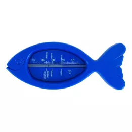 BADETHERMOMETER Modra riba, 1 kos