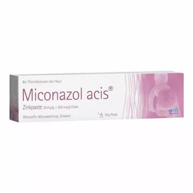 MICONAZOL acis cinkova pasta, 50 g