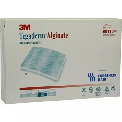 TEGADERM Alginat FK Kompresije 5x5 cm 90110, 10 kosov