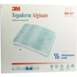 TEGADERM Alginat FK Kompresije 10x10 cm 90112, 10 kosov