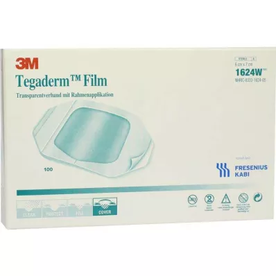 TEGADERM Film 6x7 cm 1624W, 100 kosov TEGADERM Film 6x7 cm 1624W, 100 kosov