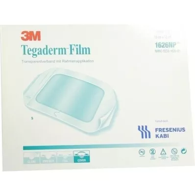 TEGADERM Film 10x12 cm 1626NP, 5 kosov