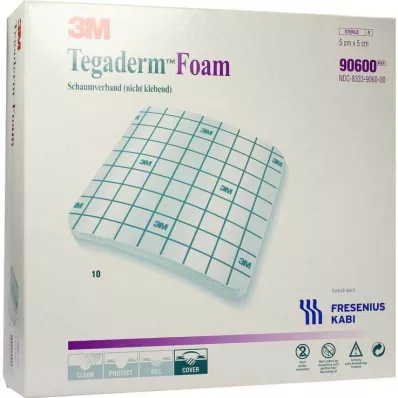 Tegaderm Foam FK 5x5cm 90600, 10 kos