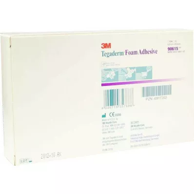 TEGADERM Lepilna pena FK 6,9x6,9 cm križ 90615, 10 kosov