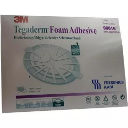 TEGADERM Lepilna pena FK 19x22,2 cm oval 90616, 5 kosov