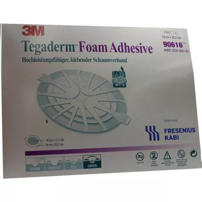 Tegaderm penasto lepilo FK 19x22,2cm ovalno 90616, 5 kos Tegaderm penasto lepilo FK 19x22,2cm ovalno 90616, 5 kos