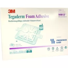 TEGADERM Lepilna pena FK 14,3x14,3 cm 90612, 10 kosov