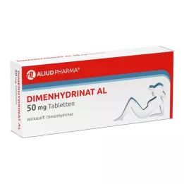 DIMENHYDRINAT AL 50 mg tablete, 20 kosov