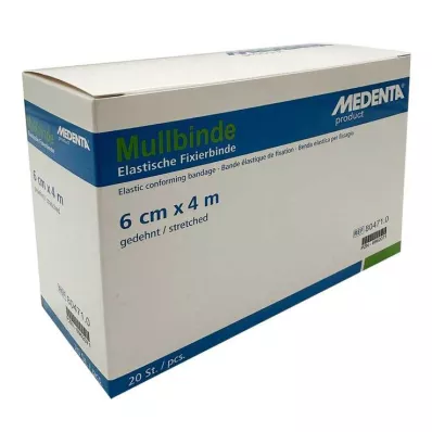 MULLBINDEN elast.6 cmx4 m, 20 kosov