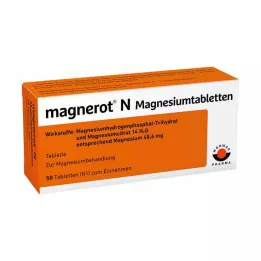 MAGNEROT N Magnezijeve tablete, 50 kosov