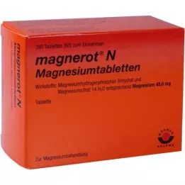 MAGNEROT N Magnezijeve tablete, 200 kosov