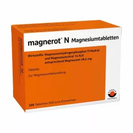 MAGNEROT N Magnezijeve tablete, 200 kosov