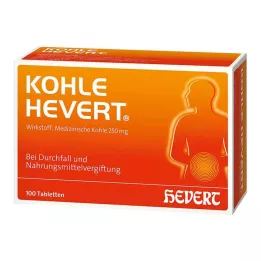 KOHLE Hevert tablete, 100 kapsul