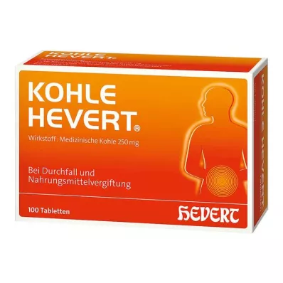 KOHLE Hevert tablete, 100 kapsul KOHLE Hevert tablete, 100 kapsul