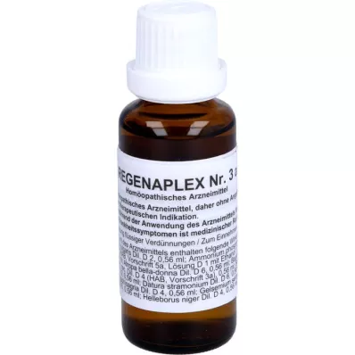 REGENAPLEX št. 3 a kapljic, 30 ml