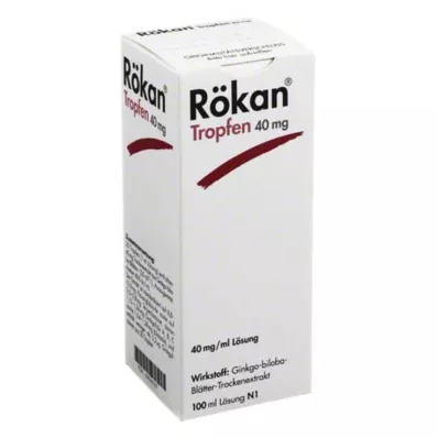 RÖKAN Kapljice 40 mg, 100 ml
