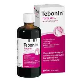 TEBONIN forte 40 mg raztopina, 100 ml