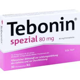 TEBONIN posebne 80 mg filmsko obložene tablete, 30 kosov