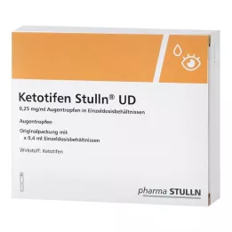 KETOTIFEN Stulln UD Kapljice za oči s pipeto z enim odmerkom, 10X0,4 ml