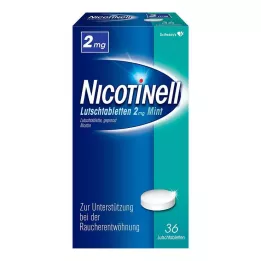 NICOTINELL Pastilke 2 mg meta, 36 kosov