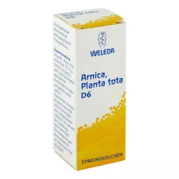 ARNICA PLANTA tota D 6 globul, 10 g