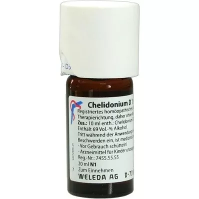 CHELIDONIUM D 1 razredčitev, 20 ml