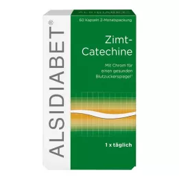 ALSIDIABET Cimetovi katehini f.Diab.Type II Kapsule, 60 kapsul
