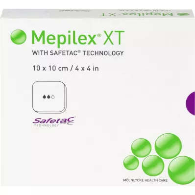 MEPILEX XT Obloga iz pene 10x10 cm, 5 kosov