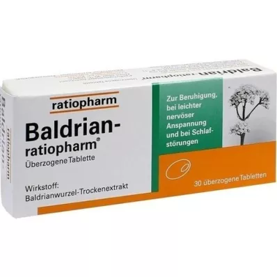 BALDRIAN-RATIOPHARM obložene tablete, 30 kosov