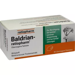 BALDRIAN-RATIOPHARM obložene tablete, 60 kosov