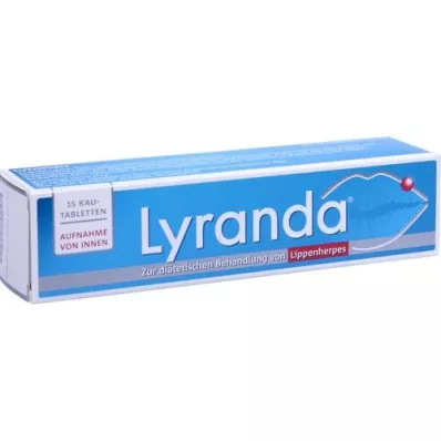 LYRANDA Žvečljive tablete, 15 kosov