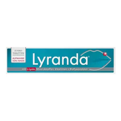 Lyranda žvečljive tablete, 15 kom Lyranda žvečljive tablete, 15 kom