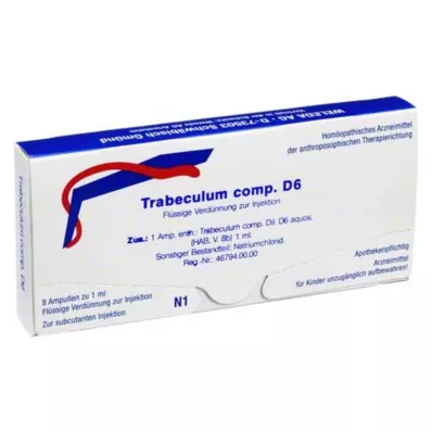 Trabeculum comp.D 6 ampul, 8 kosov Trabeculum comp.D 6 ampul, 8 kosov