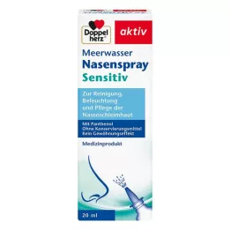 DOPPELHERZ Pršilo za nos z morsko vodo in pantenolom, 20 ml