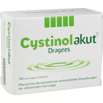 CYSTINOL akutne obložene tablete, 100 kosov