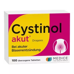 CYSTINOL akutne obložene tablete, 100 kosov