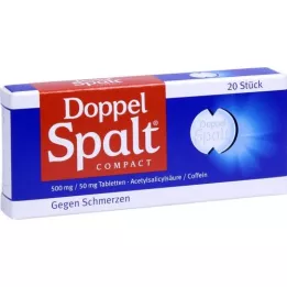DOPPEL SPALT Kompaktne tablete, 20 kosov