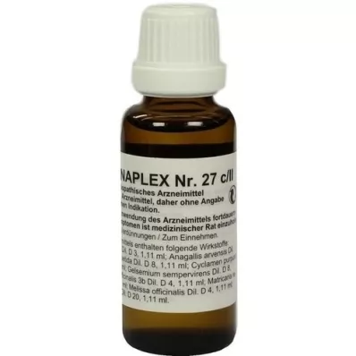 REGENAPLEX št. 27 c/II Kapljice, 30 ml
