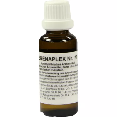REGENAPLEX št. 77 a kapljice, 30 ml
