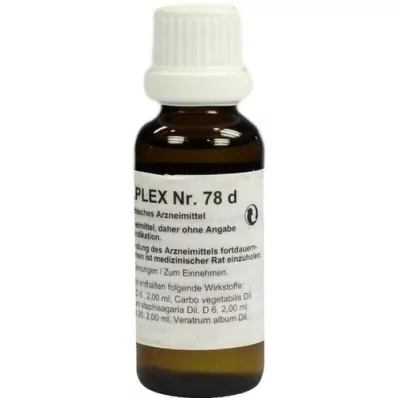 REGENAPLEX Kapljice št. 78 d, 30 ml