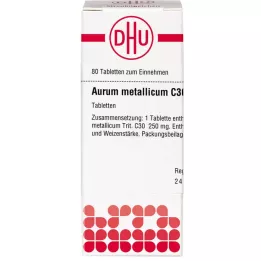 AURUM METALLICUM C 30 tablet, 80 kapsul