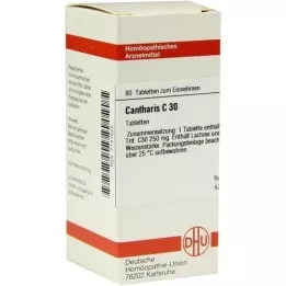 CANTHARIS C 30 tablet, 80 kapsul