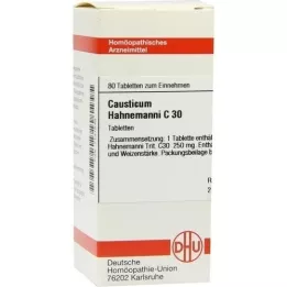 CAUSTICUM HAHNEMANNI C 30 tablet, 80 kapsul