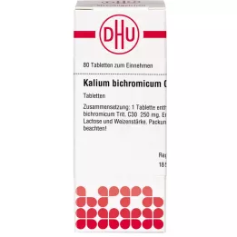 KALIUM BICHROMICUM C 30 tablet, 80 kapsul