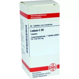 LEDUM C 30 tablet, 80 kapsul