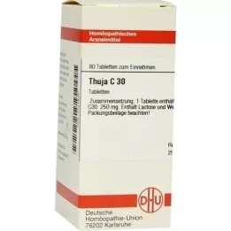 THUJA C 30 tablet, 80 kapsul